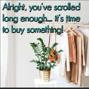 Time to buy something!